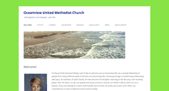 Desktop Screenshot of oceanviewumc.com